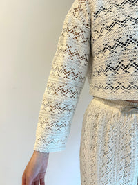 CTN LOOSE LACE TOP