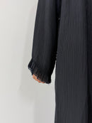 【ARCHIVE STANCE】CUPRO MAXI FRILL HEM DRESS