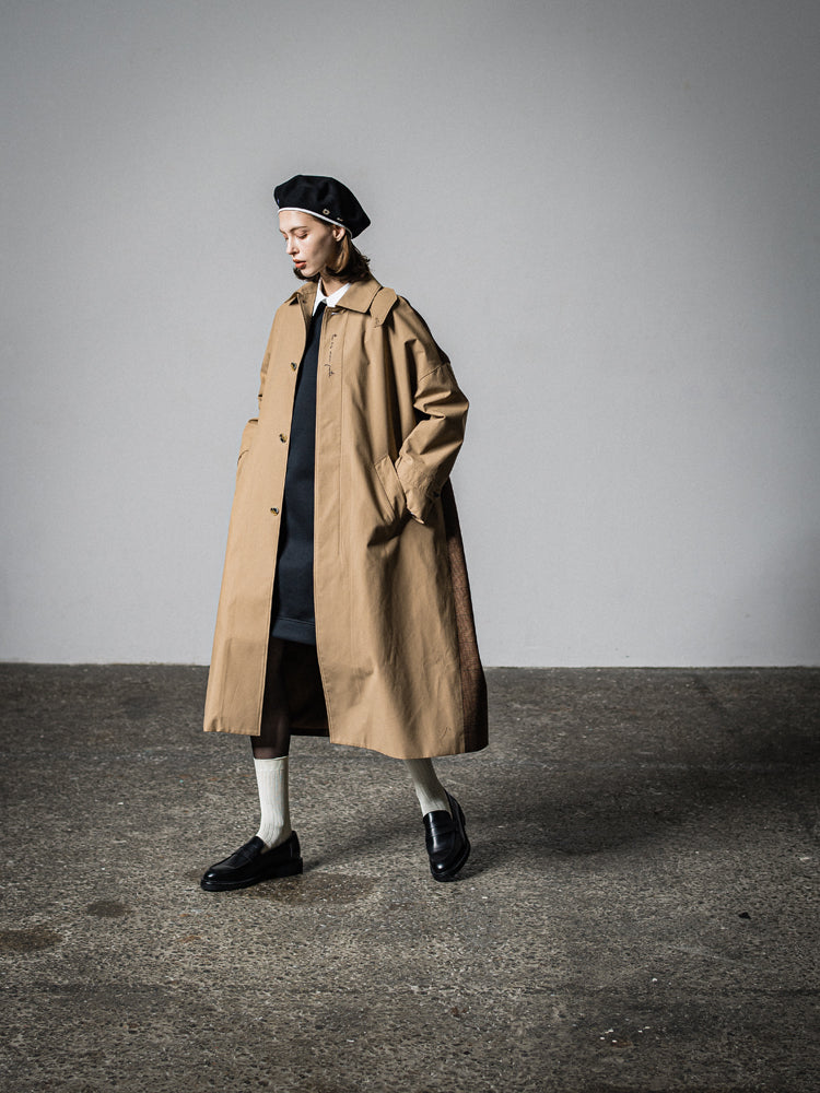 BICOLOR BALMACAAN COAT