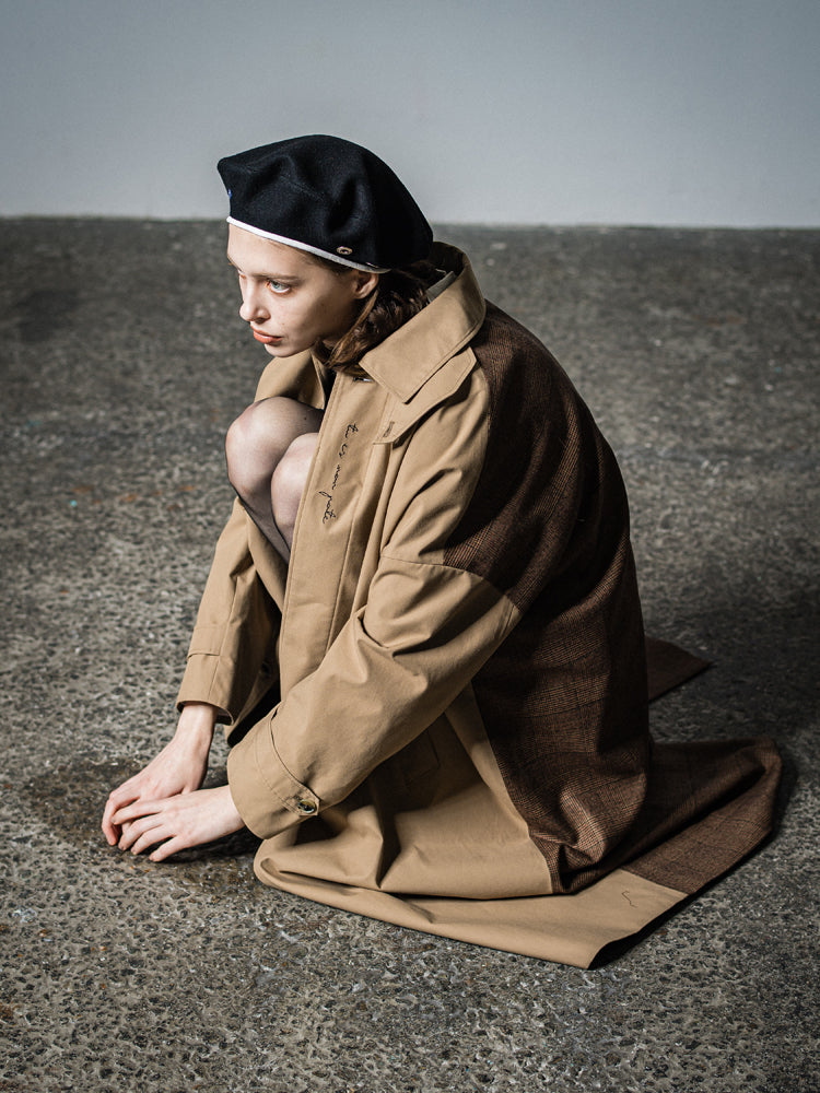 BICOLOR BALMACAAN COAT