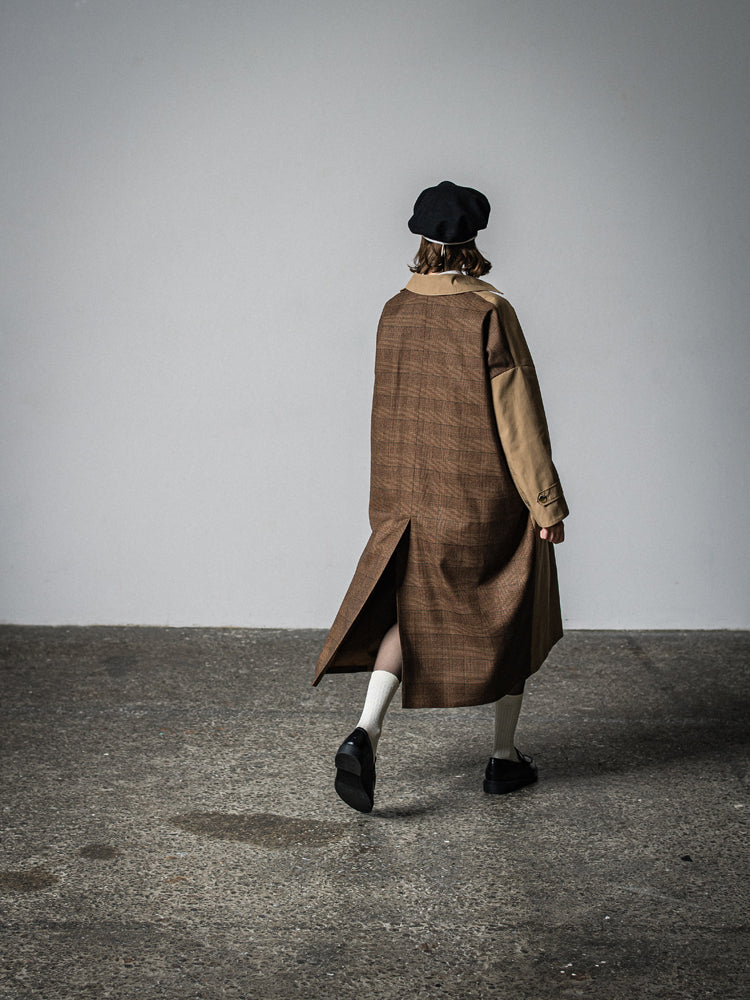 BICOLOR BALMACAAN COAT