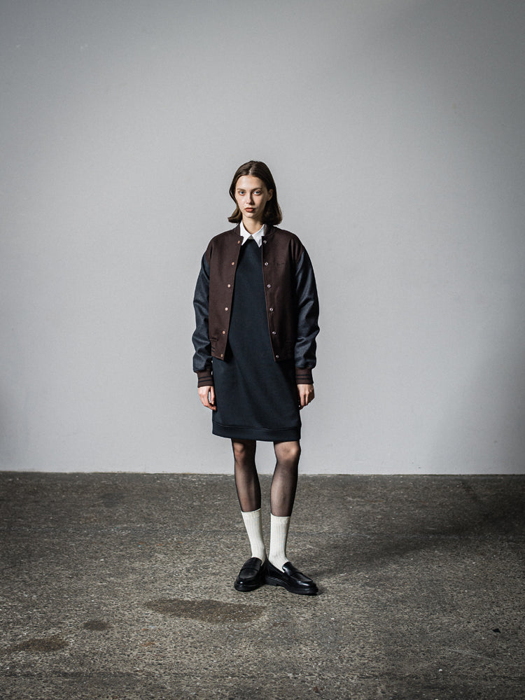 BICOLOR I LINE DRESS