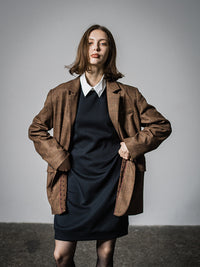 BICOLOR I LINE DRESS
