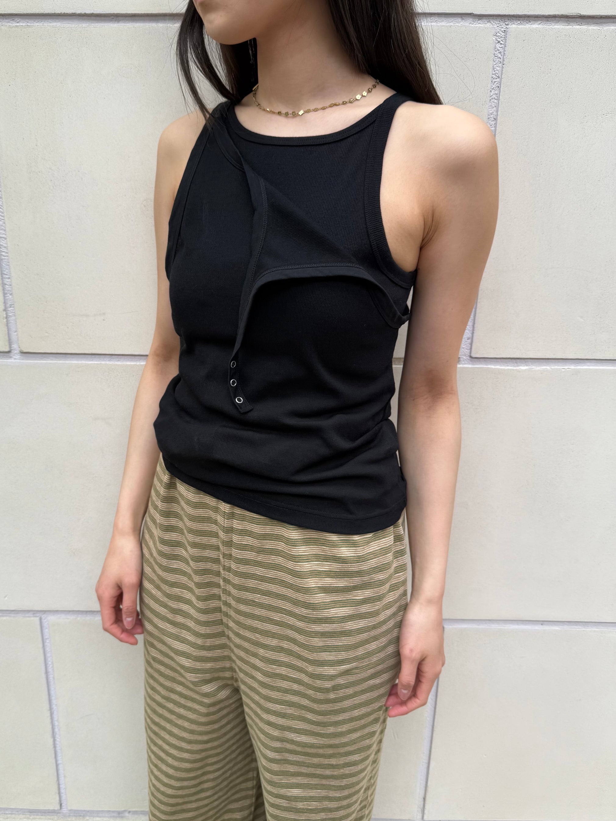 【CAROUSELAMBRA】DOT CAMISOLE COTTON NYLON