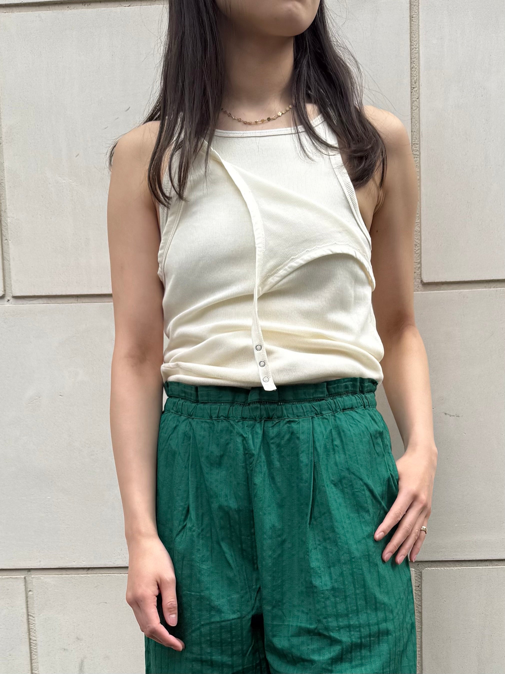【CAROUSELAMBRA】DOT CAMISOLE COTTON NYLON