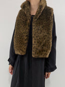 【ARCHIVE STANCE】FAKE FUR MINI VEST
