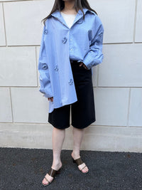 【PROVOKE design boutique】FLOWERDOT BIG SHIRT