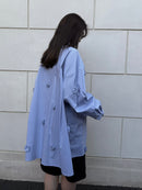【PROVOKE design boutique】FLOWERDOT BIG SHIRT