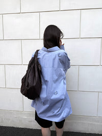 【PROVOKE design boutique】FLOWERDOT BIG SHIRT