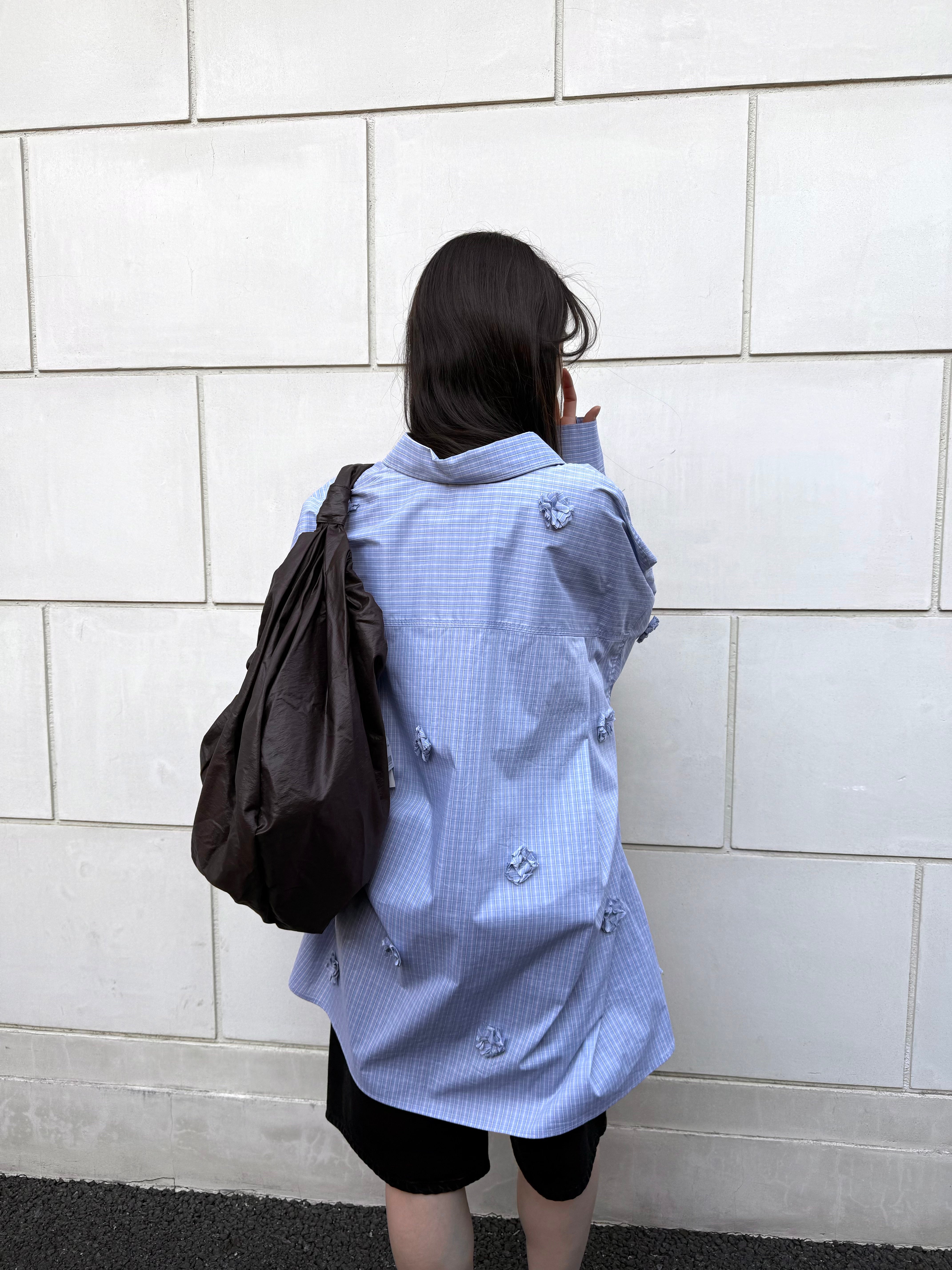 【PROVOKE design boutique】FLOWERDOT BIG SHIRT
