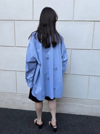 【PROVOKE design boutique】FLOWERDOT BIG SHIRT