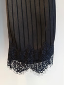 【ARCHIVE STANCES】SATIN STRIPE EASY PANTS