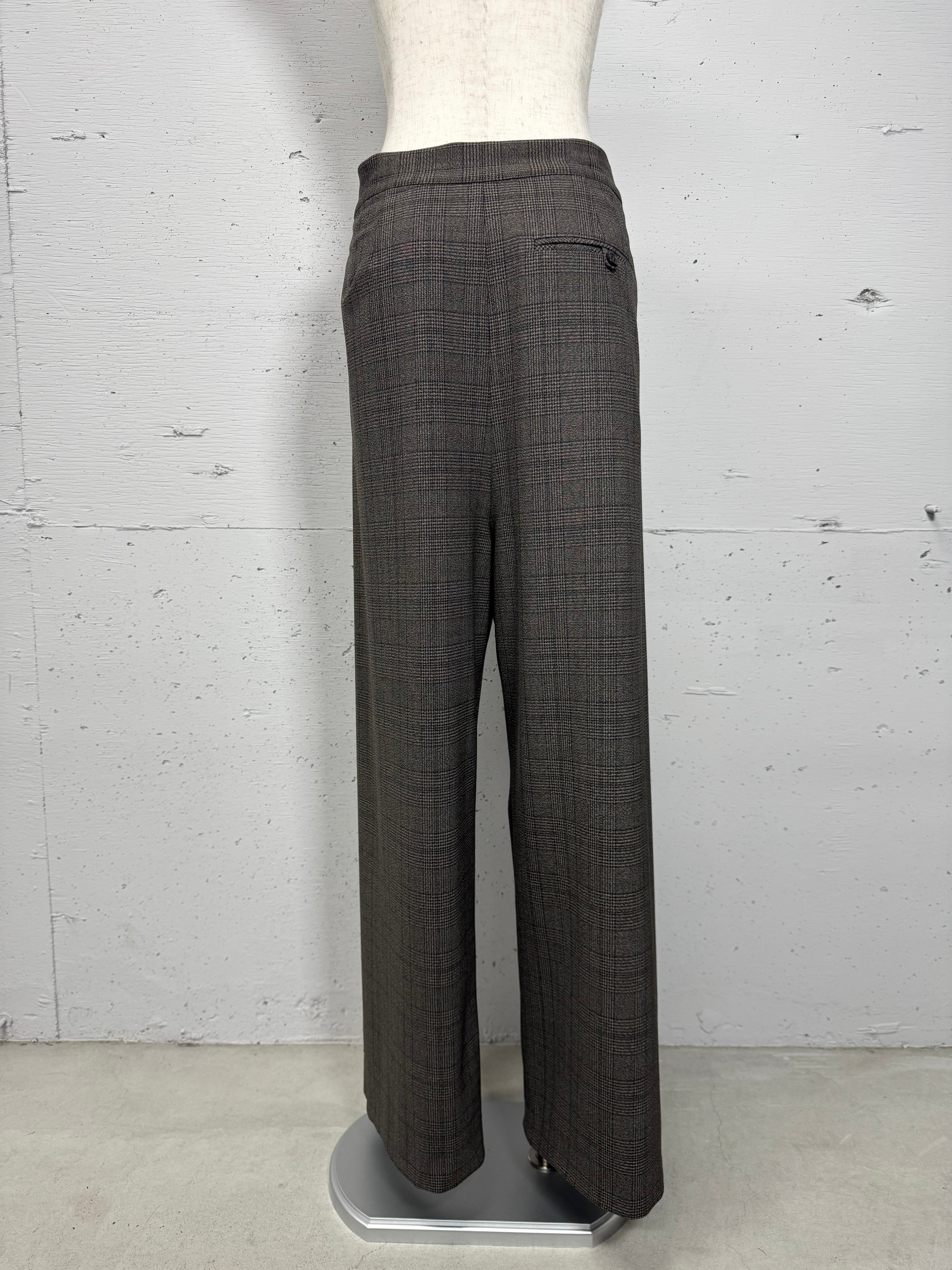 TUCK WIDE PANTS