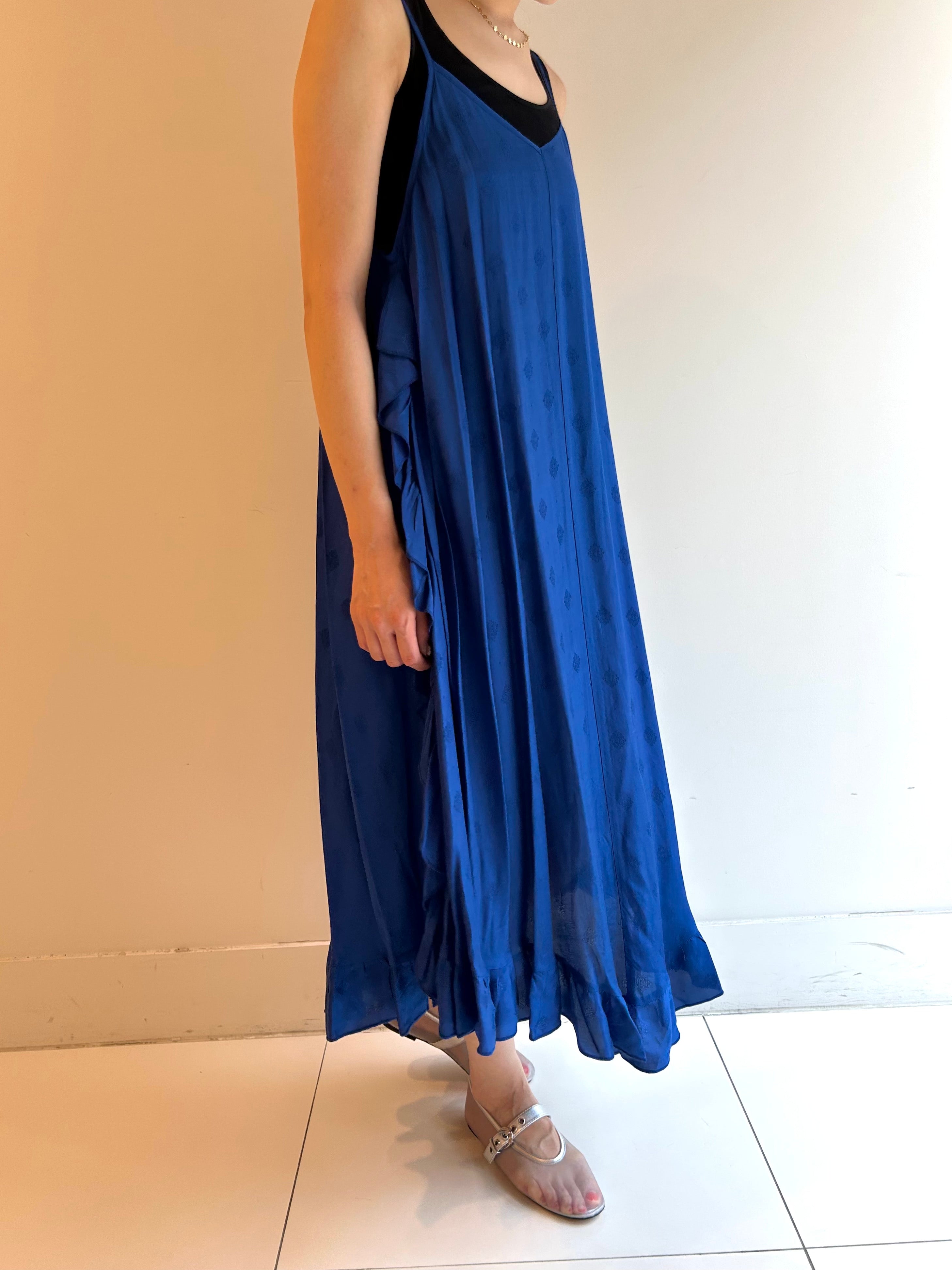 CITY COLOR FRILL CAMI DRESS