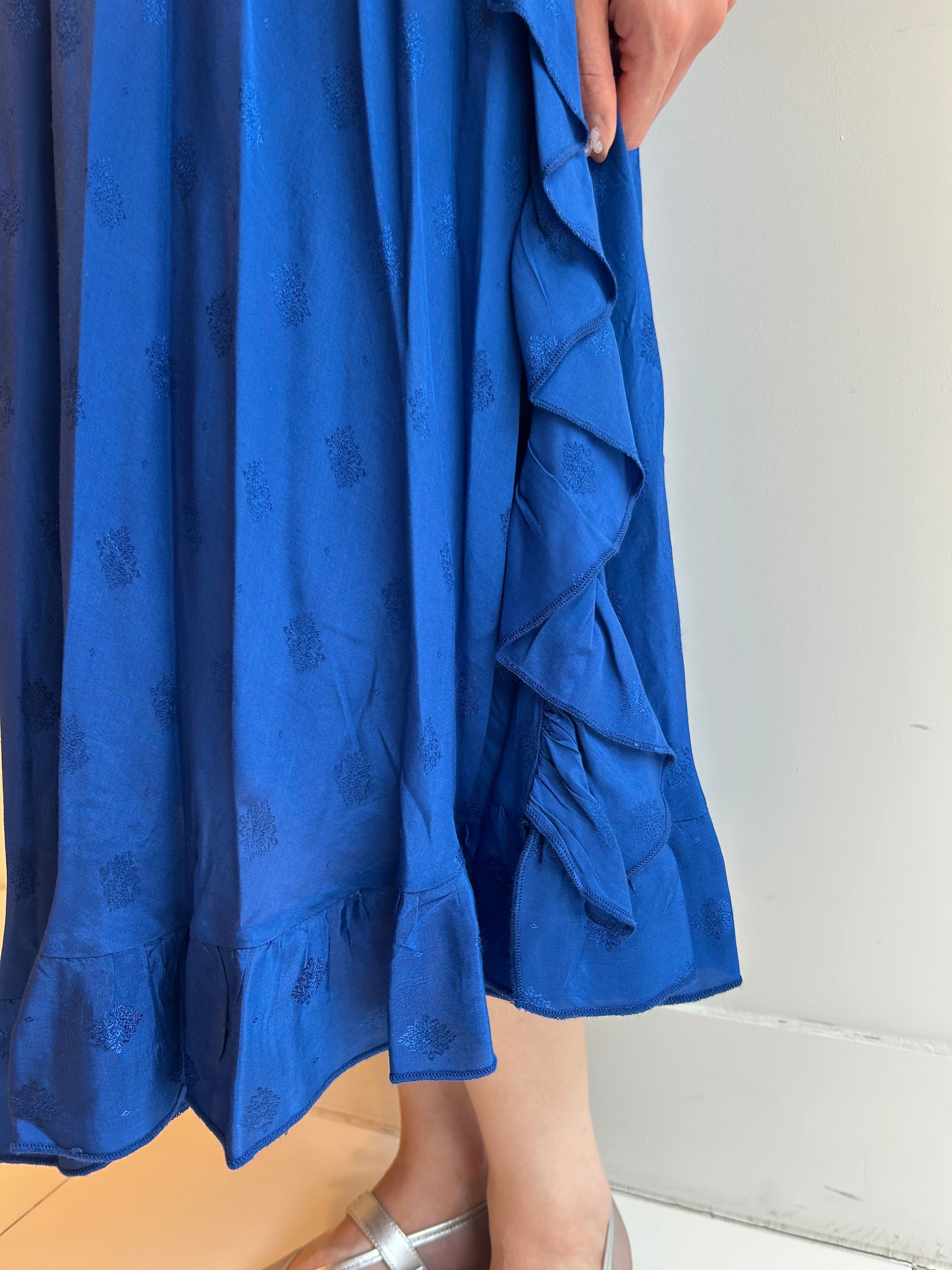 CITY COLOR FRILL CAMI DRESS