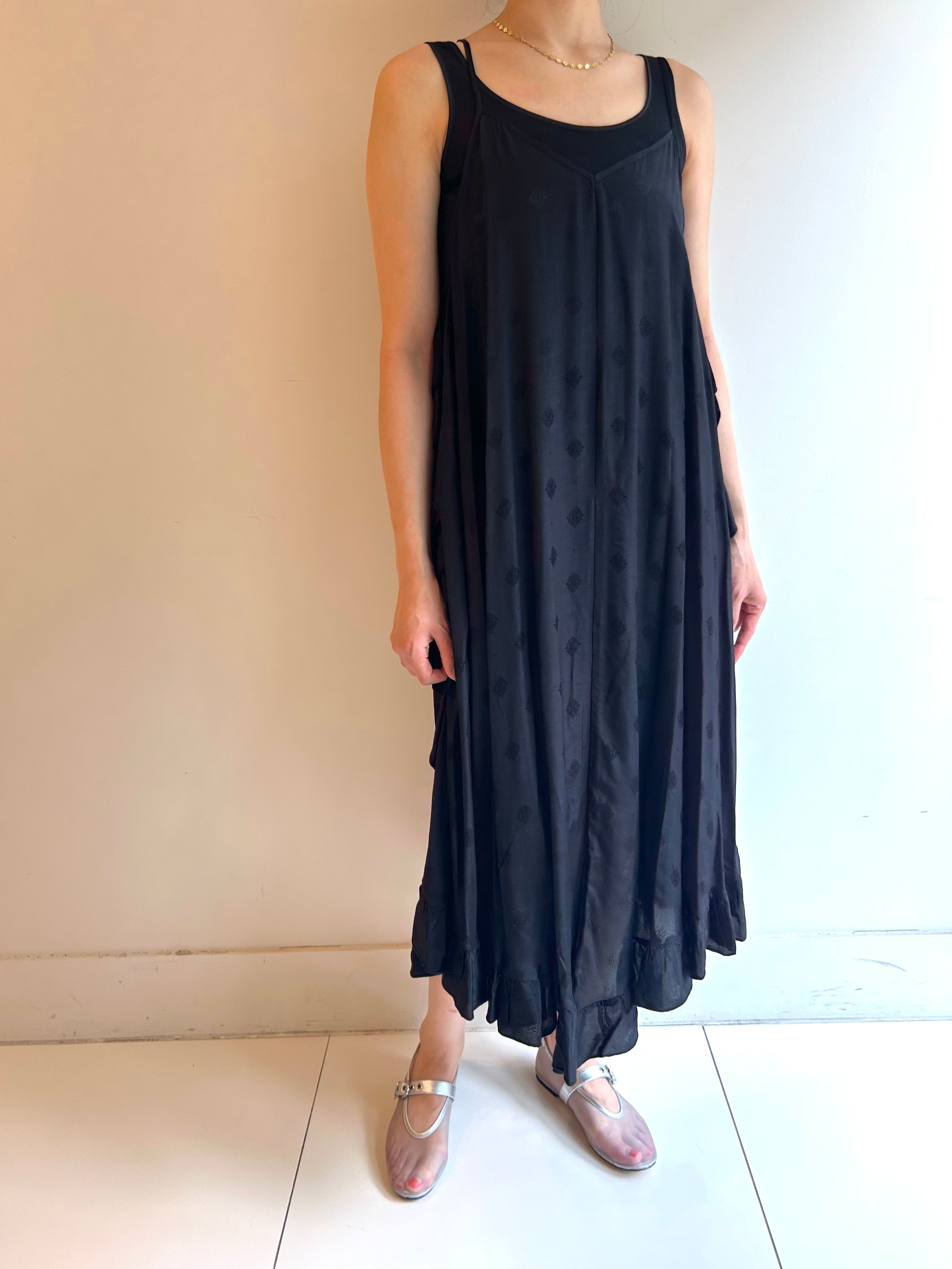 CITY COLOR FRILL CAMI DRESS