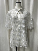 TULLE FLOWER S/S SHIRT