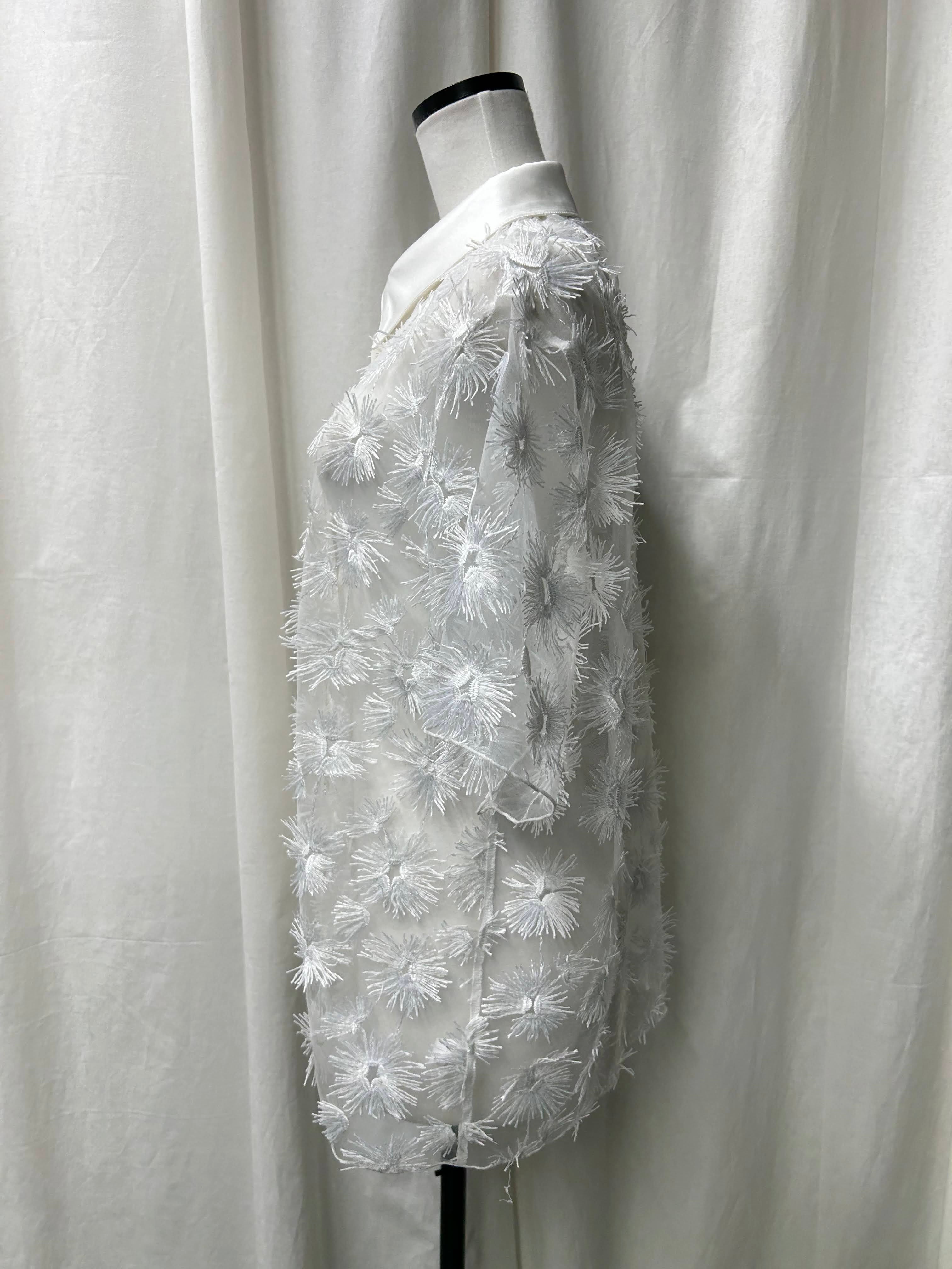 TULLE FLOWER S/S SHIRT