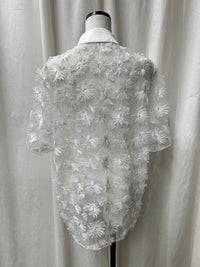 TULLE FLOWER S/S SHIRT