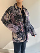 PATCHWORK PRINT QUILTING JACKET