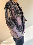 PATCHWORK PRINT QUILTING JACKET