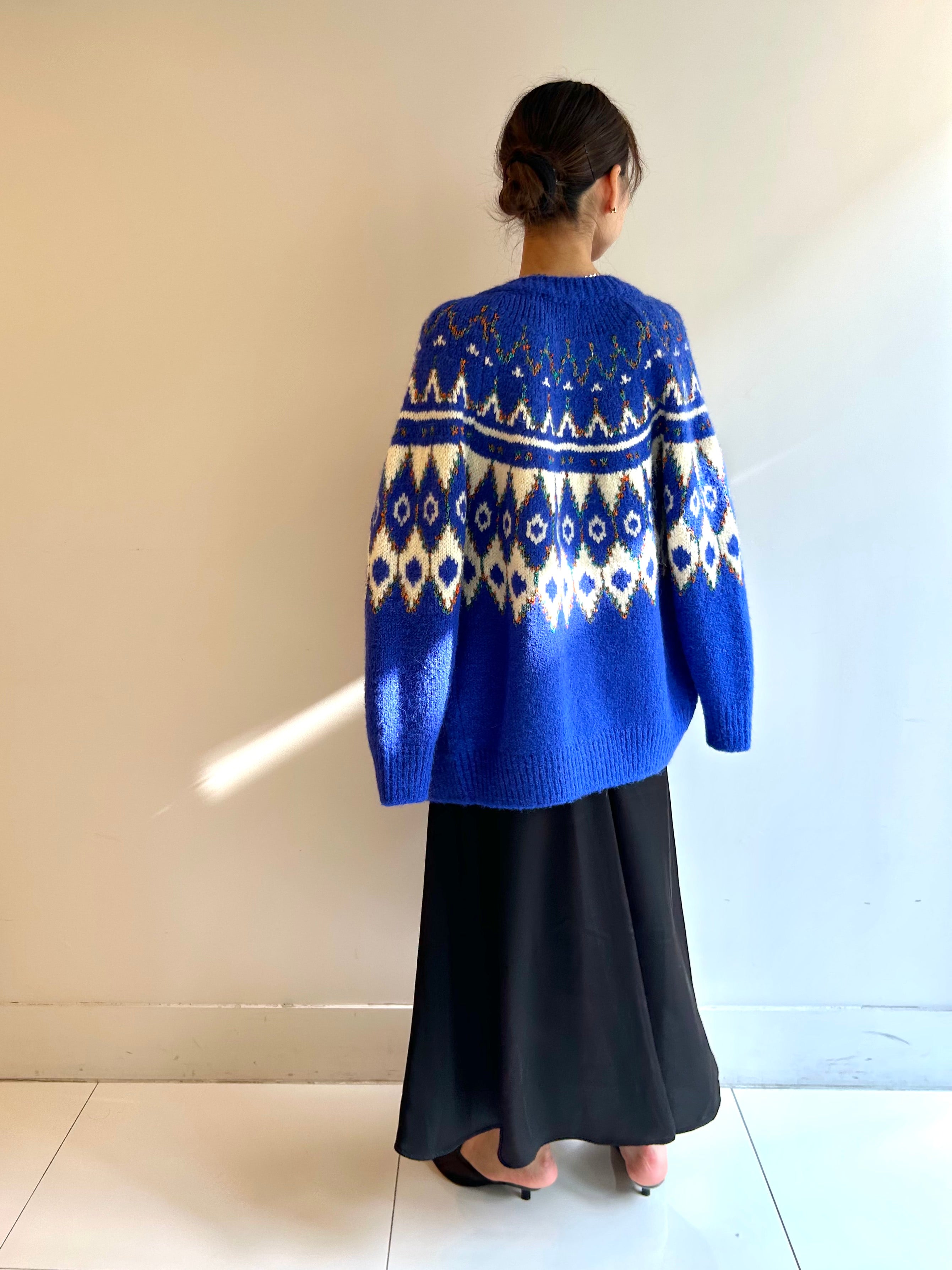 ALPACA NORDIC CARDIGAN