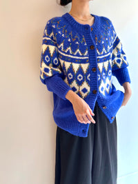 ALPACA NORDIC CARDIGAN