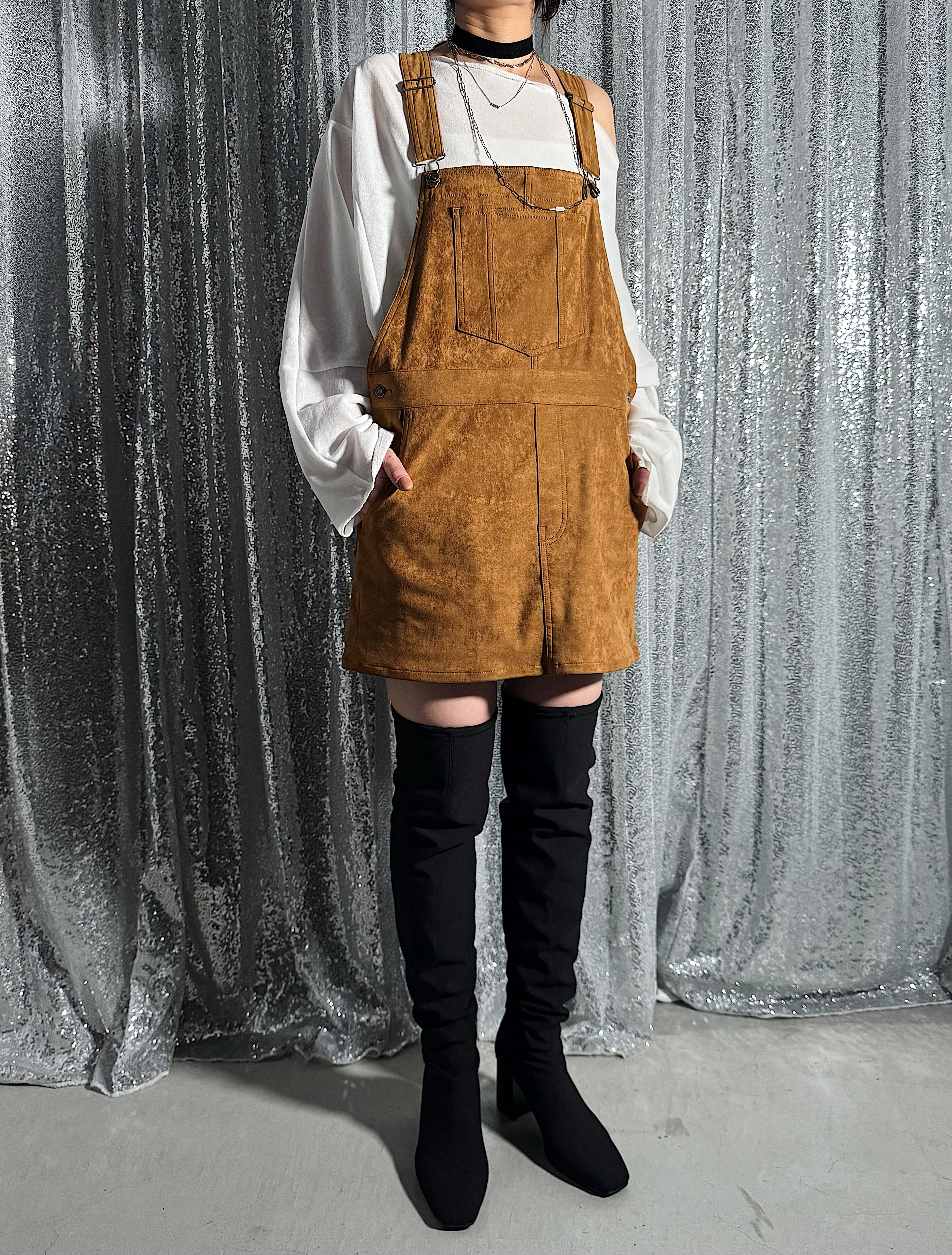 VELOR TOUCH JUMPERSKIRT