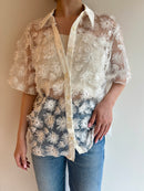 TULLE FLOWER S/S SHIRT
