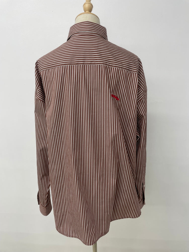 STRIPE MESSAGE TIE SHIRTS
