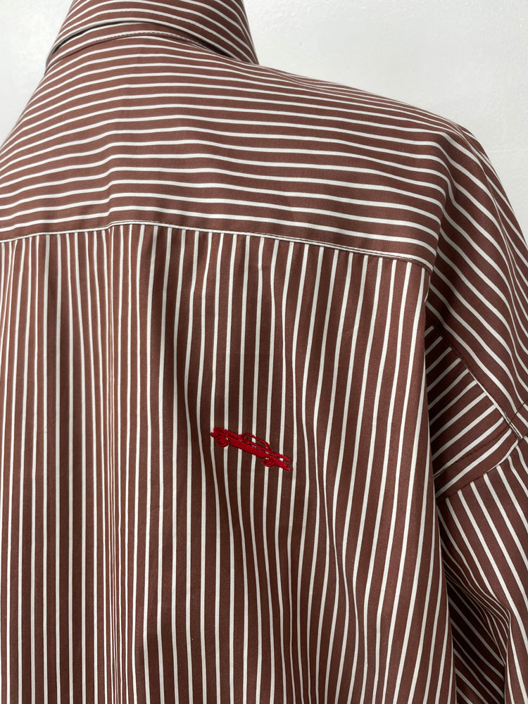 STRIPE MESSAGE TIE SHIRTS