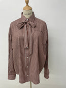STRIPE MESSAGE TIE SHIRTS