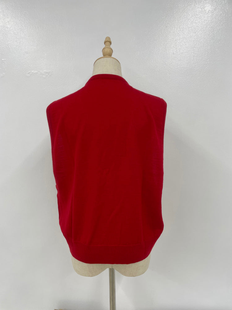 V NECK VEST