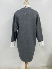 BICOLOR I LINE DRESS