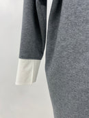 BICOLOR I LINE DRESS