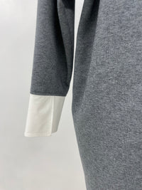 BICOLOR I LINE DRESS