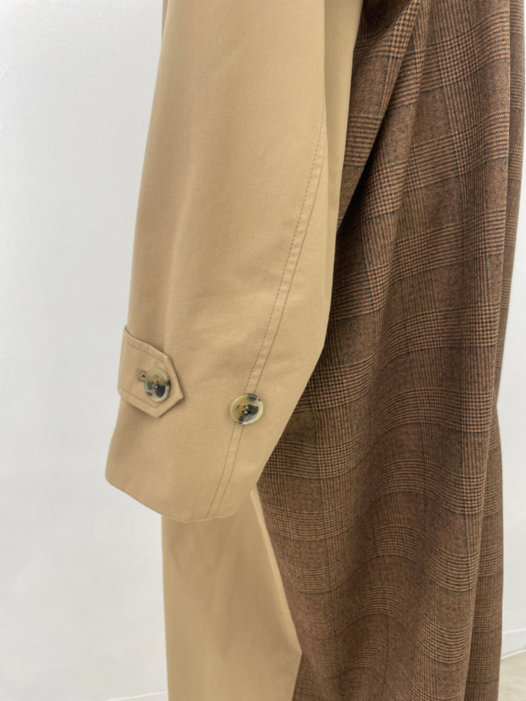 BICOLOR BALMACAAN COAT