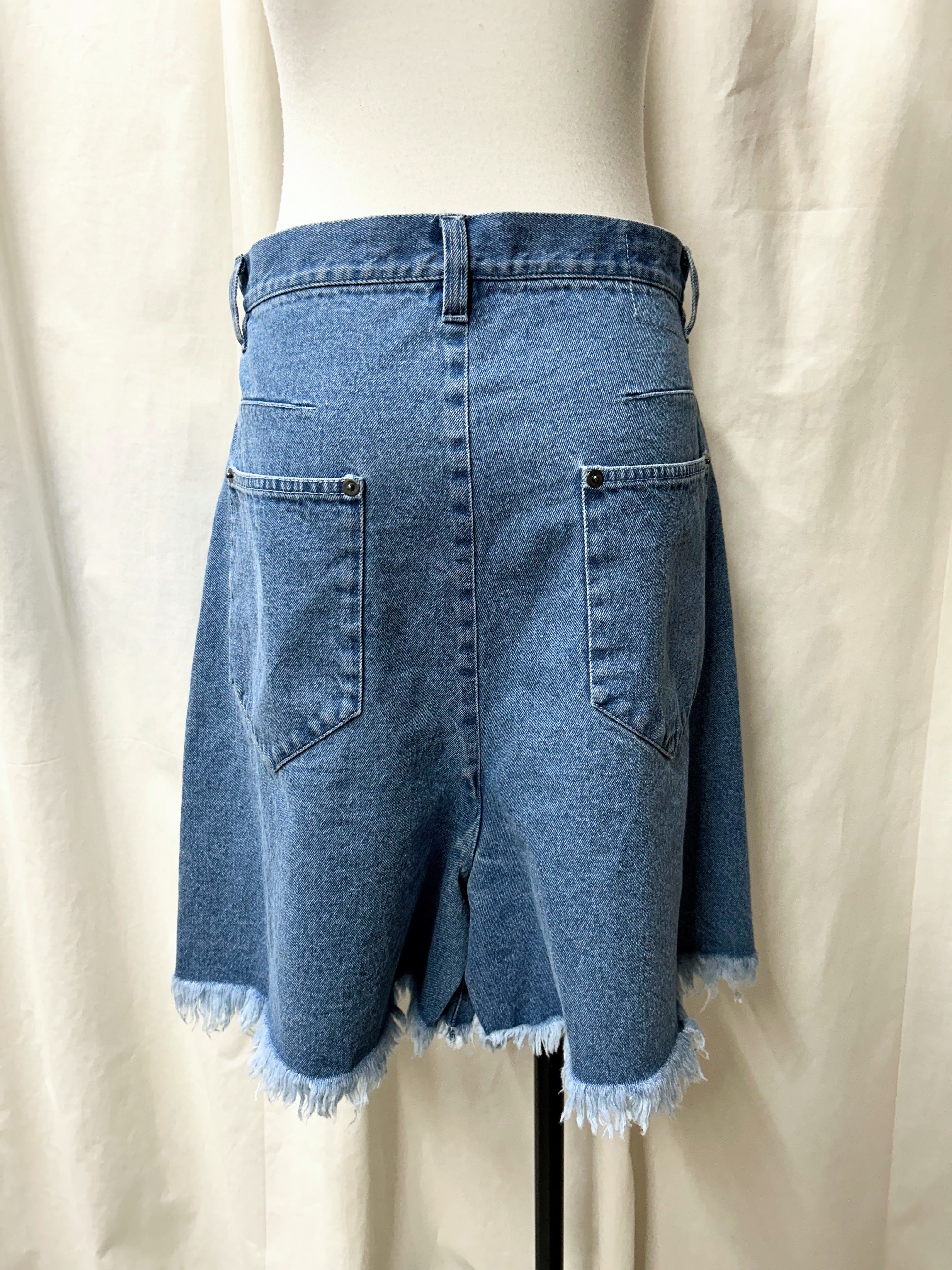 LOOSE DENIM CULOTTES