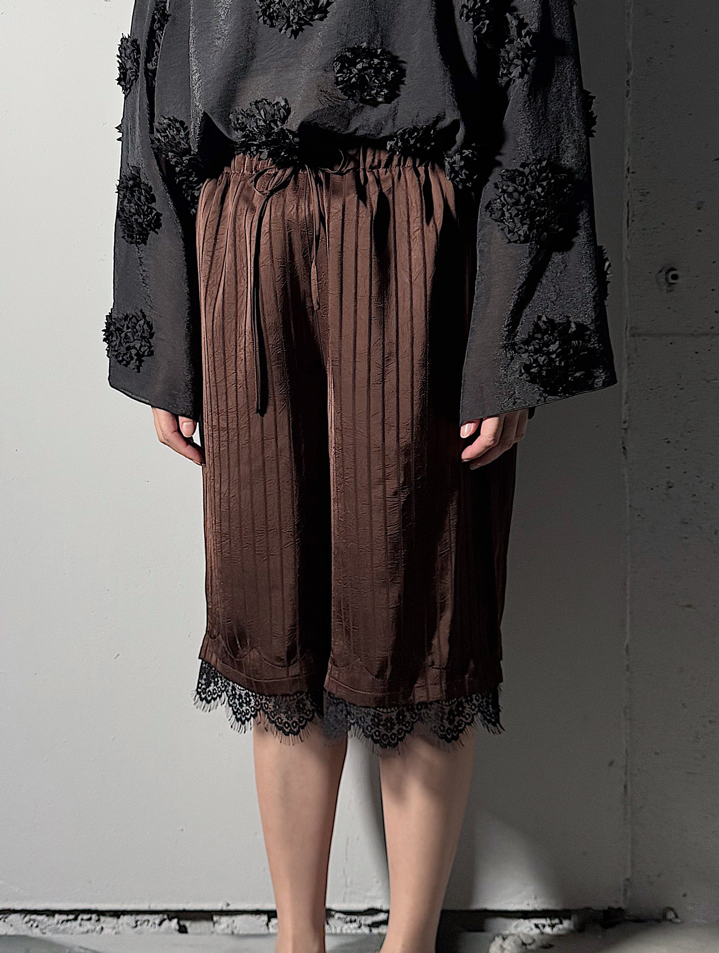 【ARCHIVE STANCE】SATIN STRIPE SHORTS