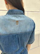WESTLAND BLUE VERONICA DENIM JUMPSUIT