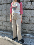 DOVE BARREL MID WAIST DENIM JEANS