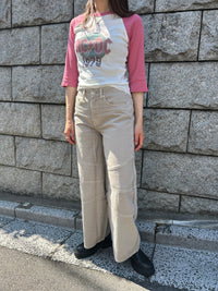 DOVE BARREL MID WAIST DENIM JEANS