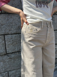 DOVE BARREL MID WAIST DENIM JEANS