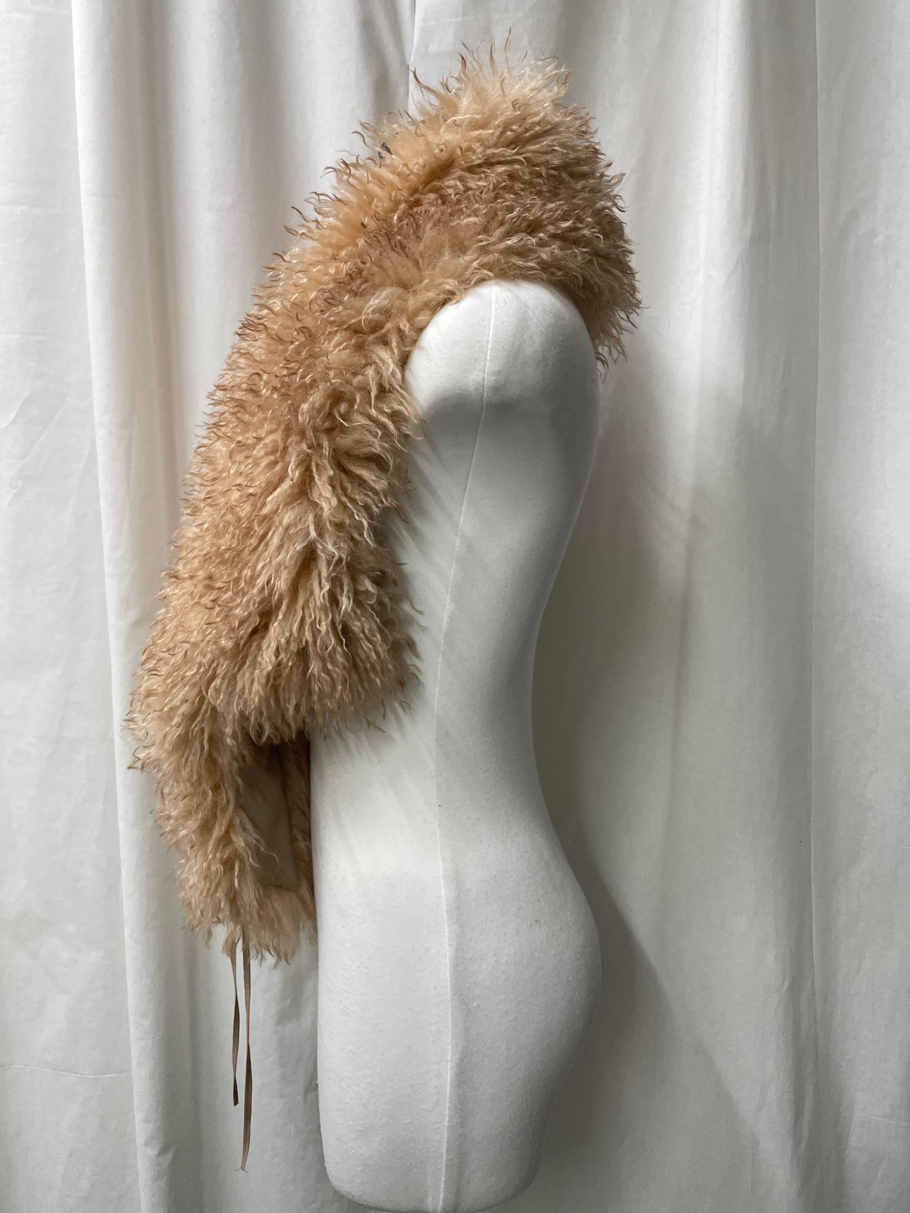 FAKEFUR CAPE