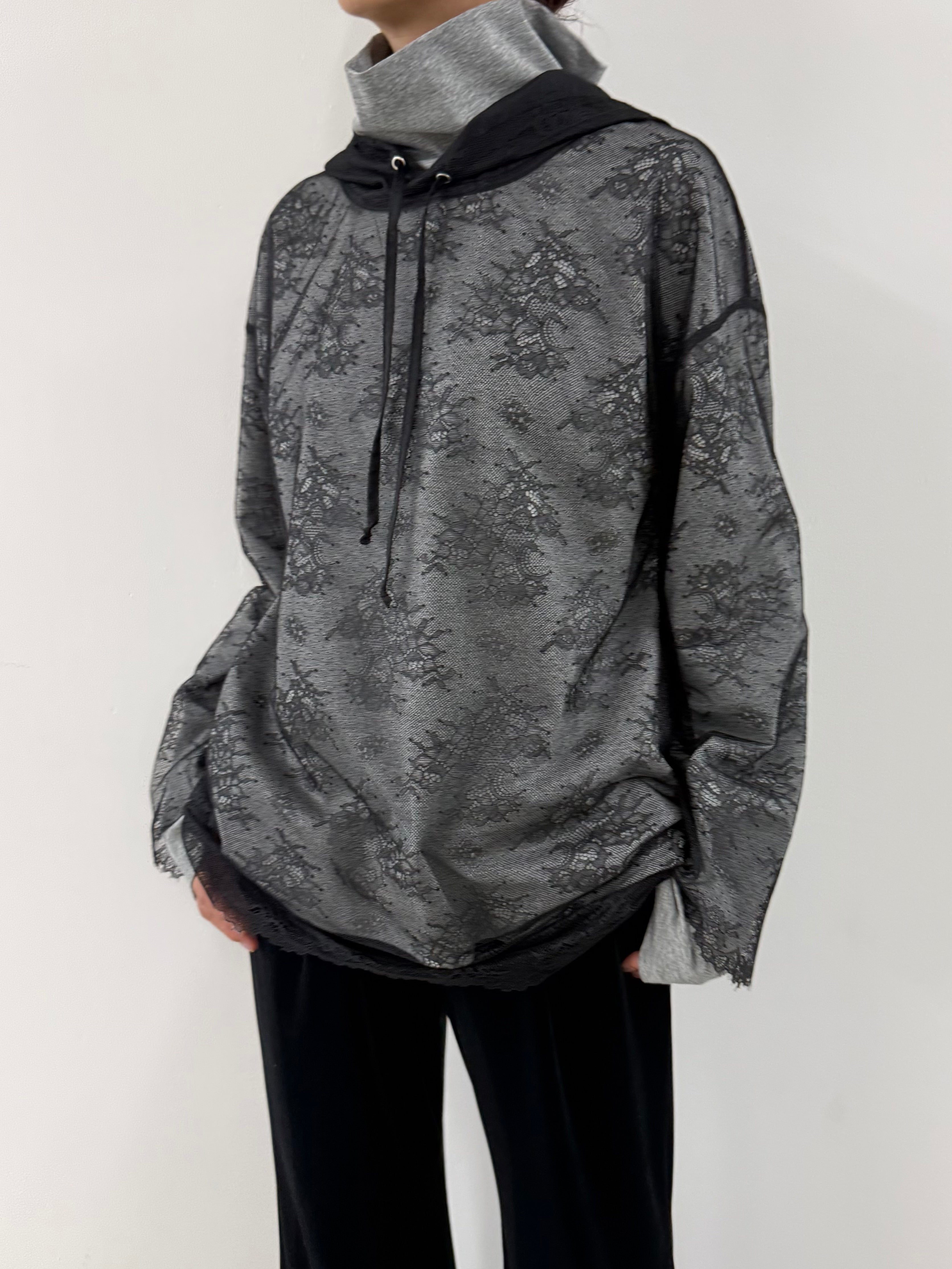 【ARCHIVE STANCE】LACE HOODIE