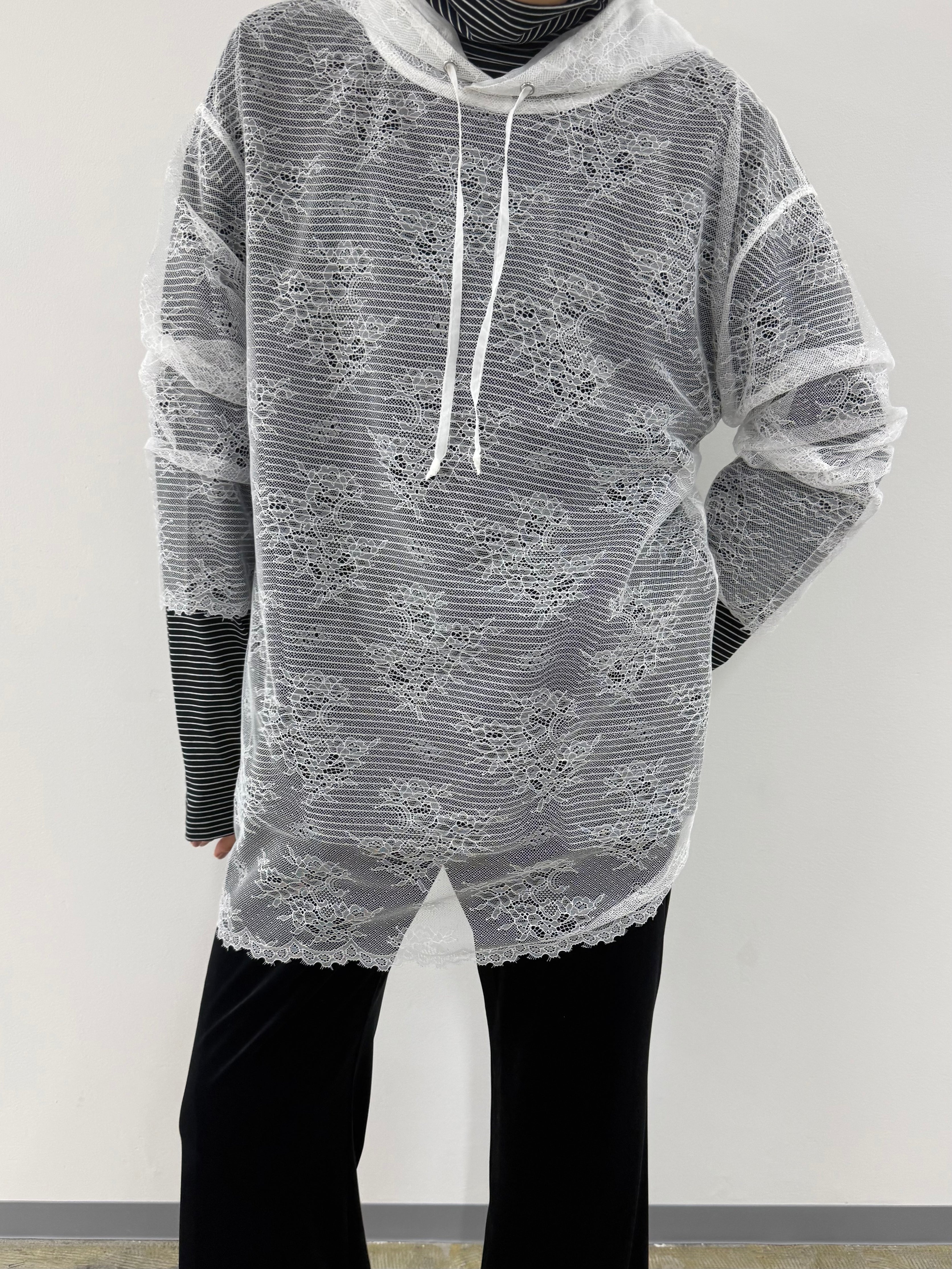 【ARCHIVE STANCE】LACE HOODIE