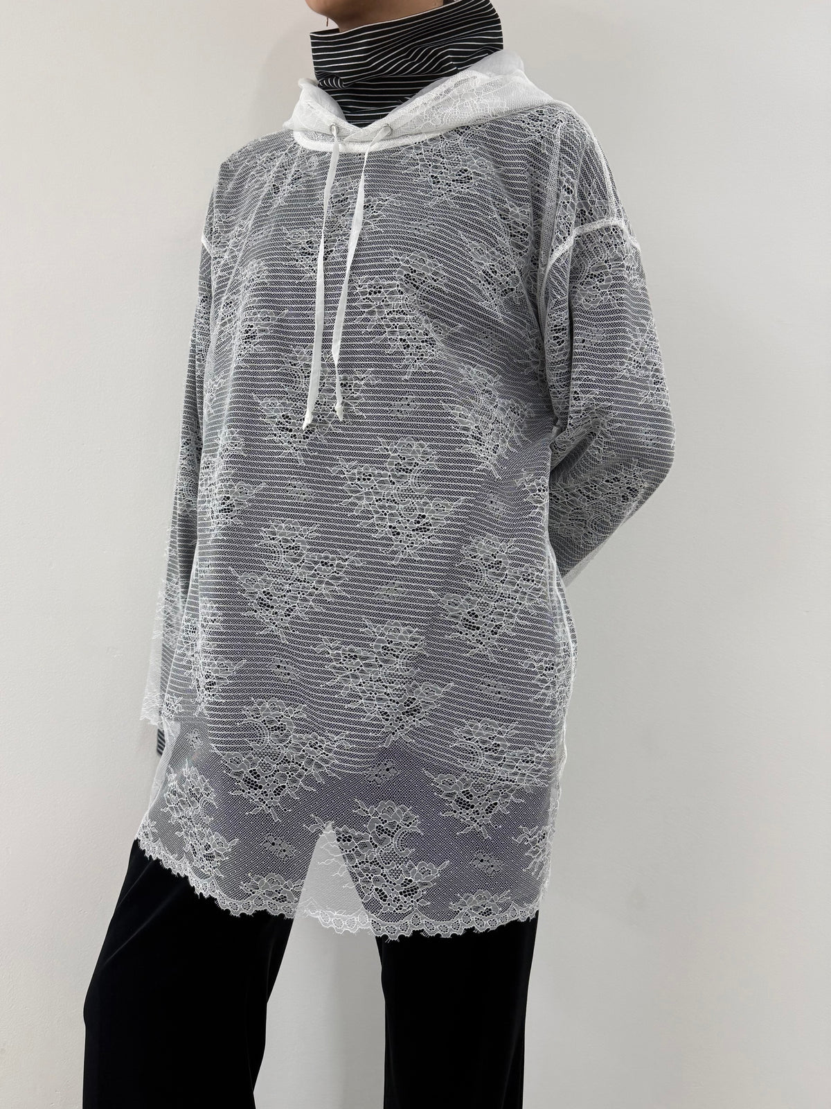【ARCHIVE STANCE】LACE HOODIE