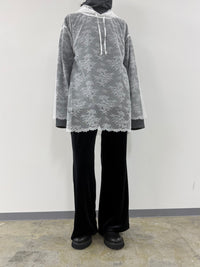 【ARCHIVE STANCE】LACE HOODIE