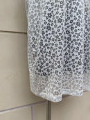 【FLEK】SHEER PATTERN LONG SLEEVELESS