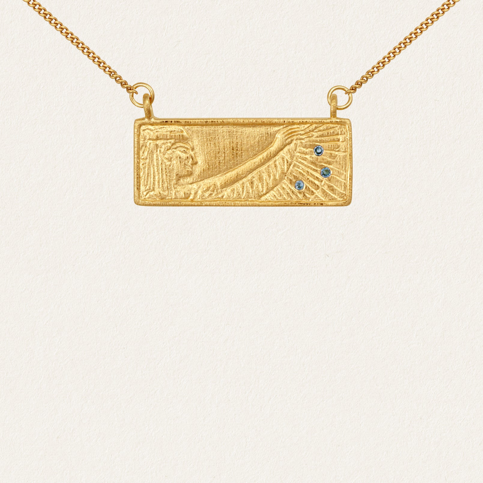 MAAT NECKLACE GOLD